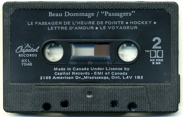 Beau Dommage - Passagers | Capitol Records (4XL 7048) - 3 Beau Dommage - Passagers | Capitol Records (4XL 7048) - 3
