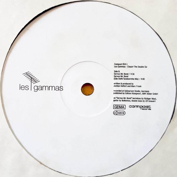 Les Gammas - Chasin' The Double Six | Compost Records (COMPOST 054-1) - 3