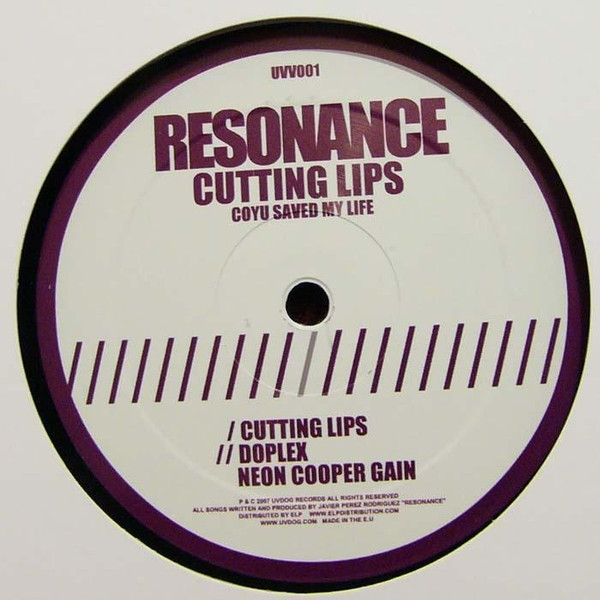 Resonance - Cutting Lips | Uvdog Records (UVV001)