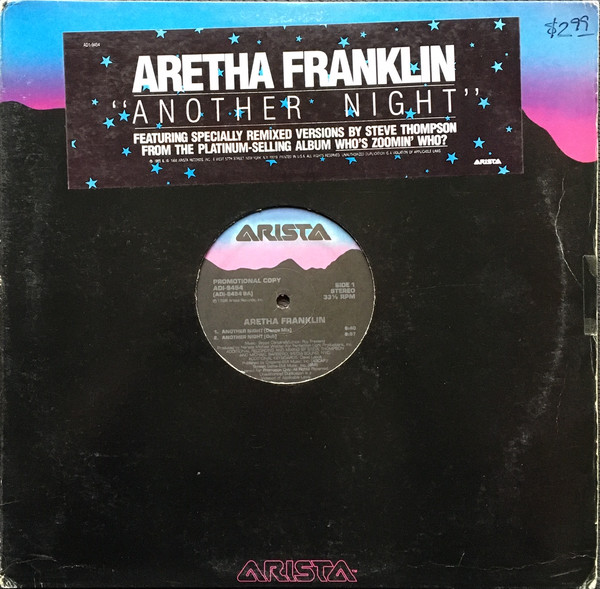 Aretha Franklin - Another Night | Arista (ADI-9454)