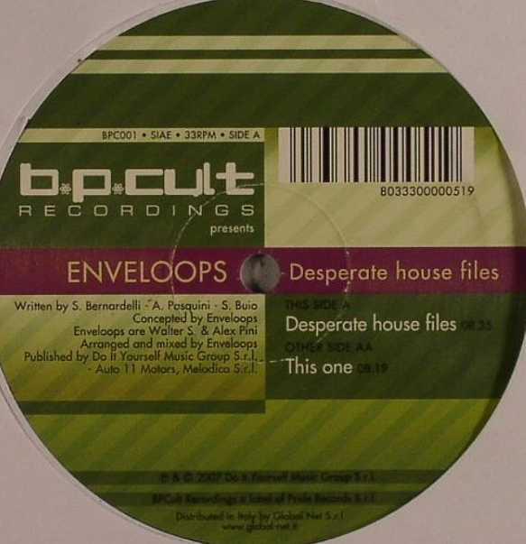 Enveloops - Desperate House Files | BPCult Recordings (BPC001) - 4