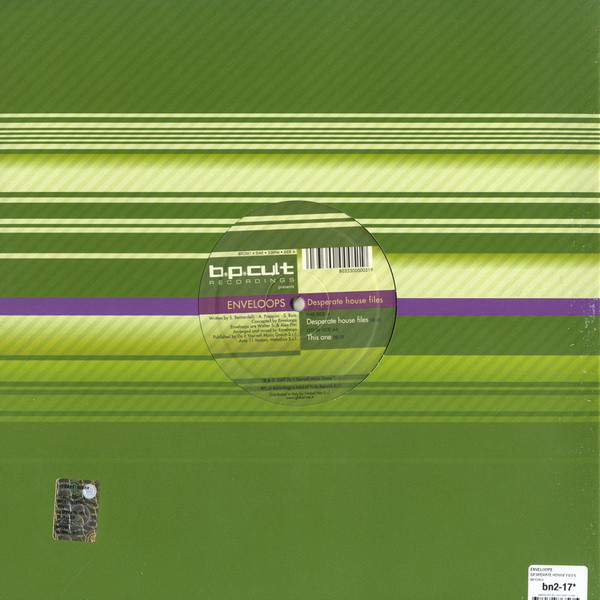 Enveloops - Desperate House Files | BPCult Recordings (BPC001) - 2