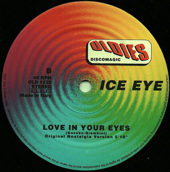 Ice Eye - Love In Your Eyes | Discomagic Oldies (OLD 1228) - 4 Ice Eye - Love In Your Eyes | Discomagic Oldies (OLD 1228) - 4