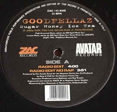 Goodfellaz - Sugar Honey Ice Tea | ZAC Records (ZAC 142)