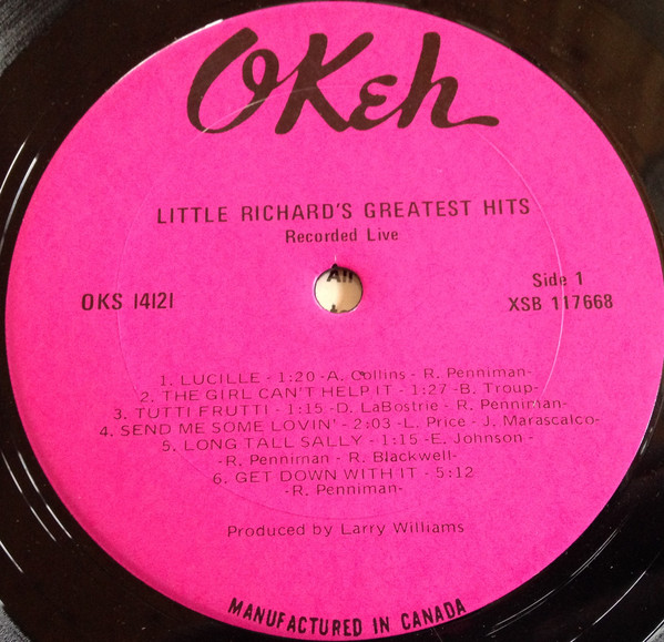 Little Richard - Little Richard's Greatest Hits Recorded Live | Okeh (OKS 14121) - 3 Little Richard - Little Richard's Greatest Hits Recorded Live | Okeh (OKS 14121) - 3
