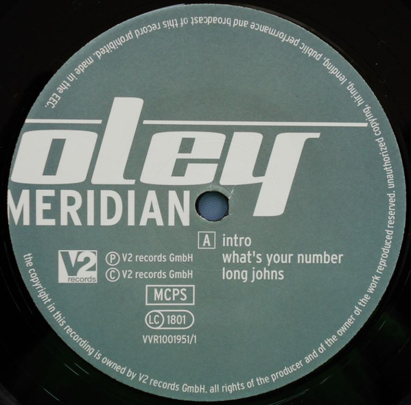 Ian Pooley - Meridian | V2 Records (VVR1001951) - 3 Ian Pooley - Meridian | V2 Records (VVR1001951) - 3