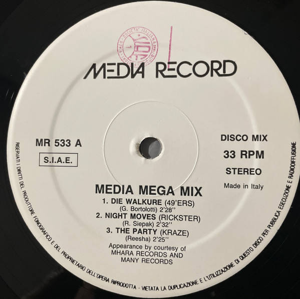 Various - Media Mega Mix | Media Records (MR 533) - 2 Various - Media Mega Mix | Media Records (MR 533) - 2