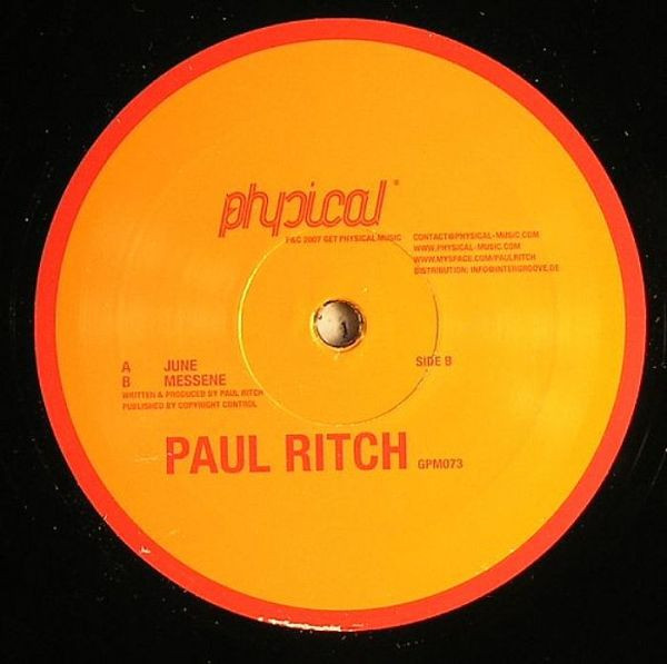 Paul Ritch - June | Get Physical Music (GPM073) - main