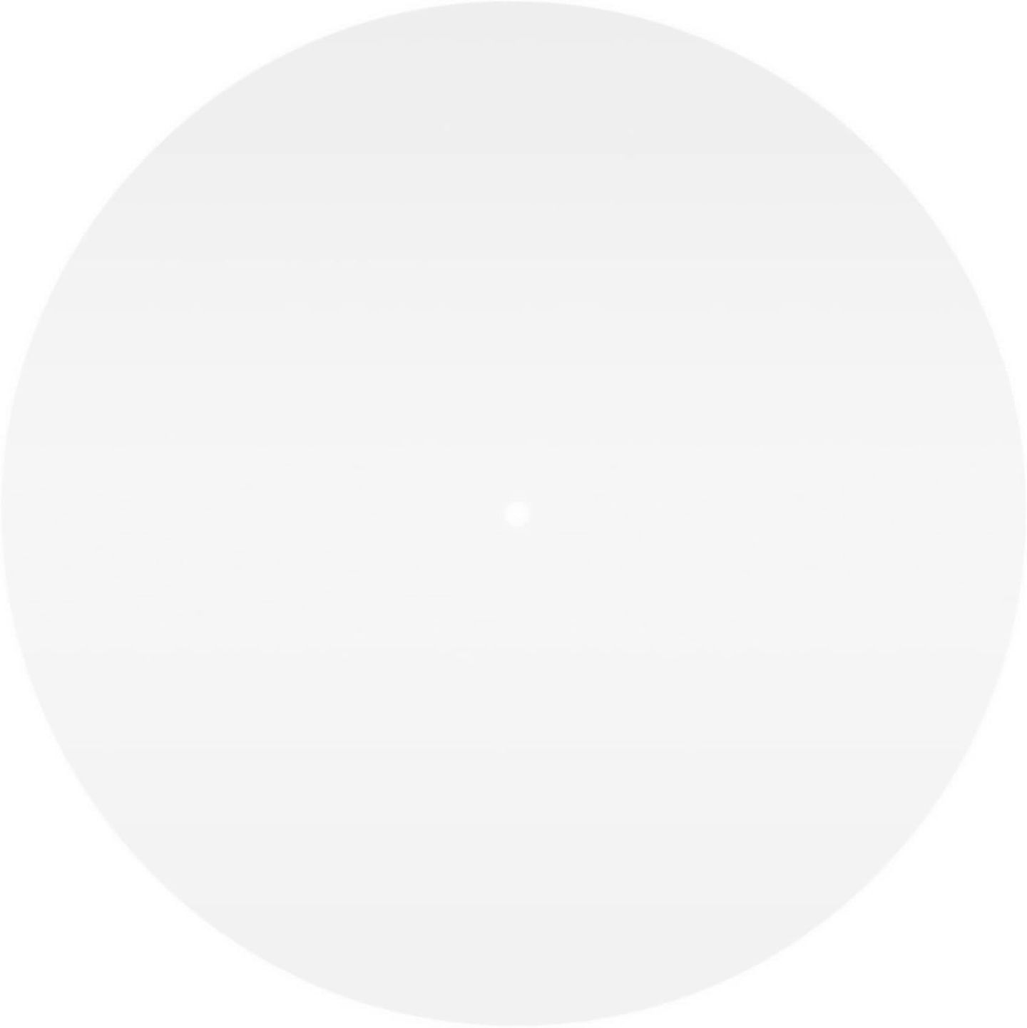 Tapis de platine en feutre - Blanc