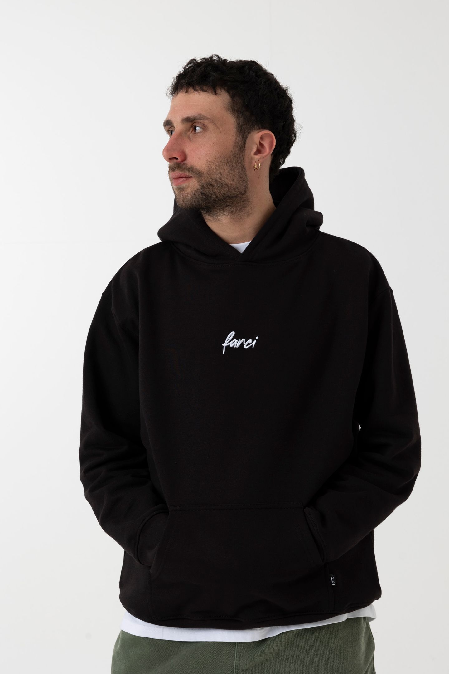 CHEESY HOODIE BLACK