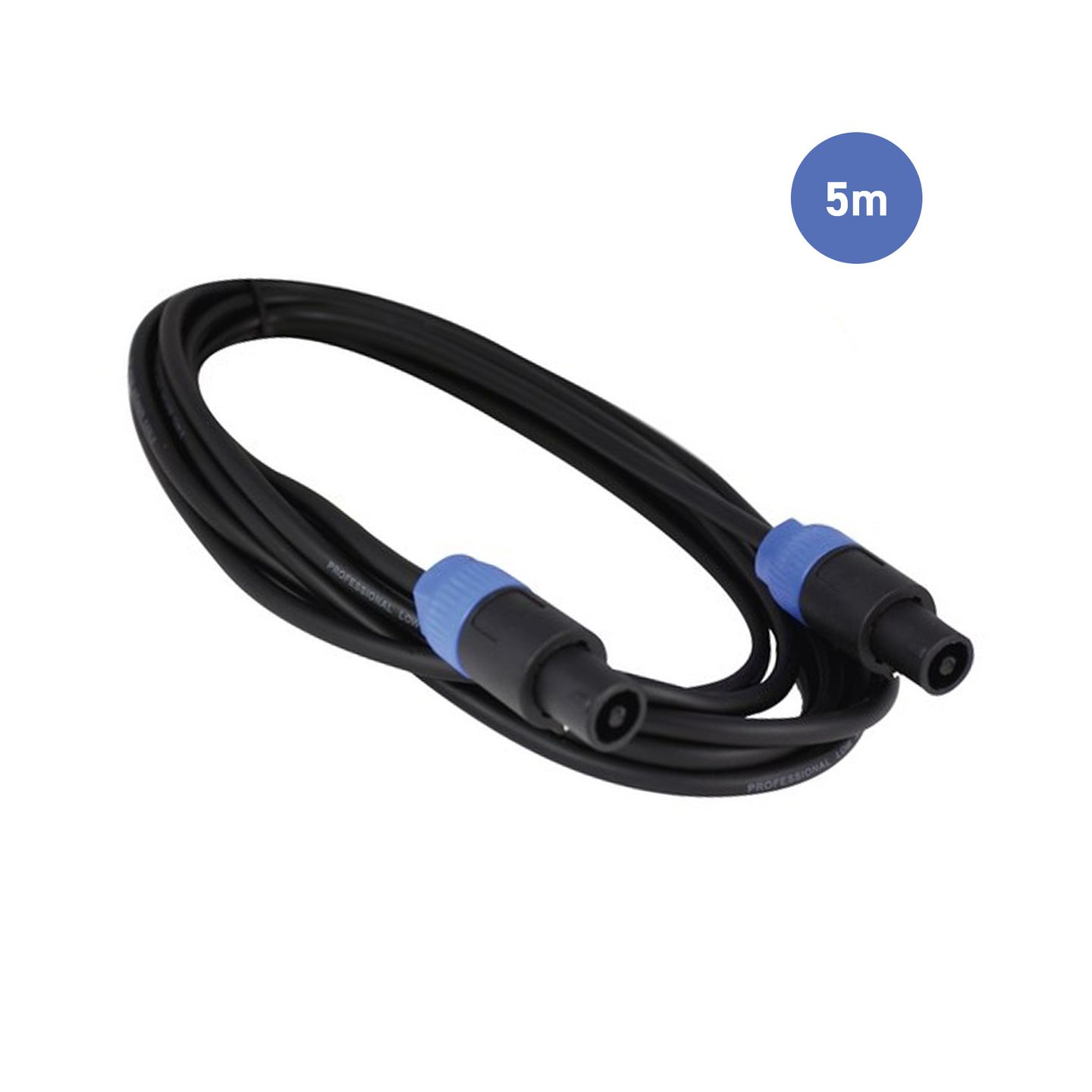 Câble 5m - SPEAKON Mâle - SPEAKON Mâle