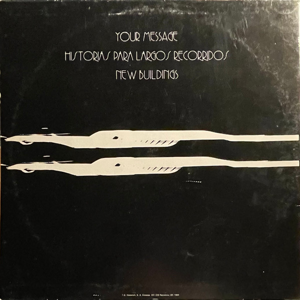 New Buildings - Your Message | Klamm Records (K-00D) - 2