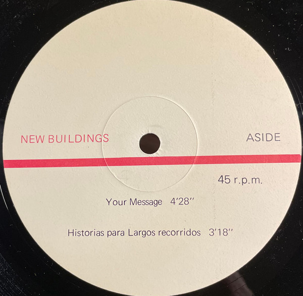 New Buildings - Your Message | Klamm Records (K-00D) - 3