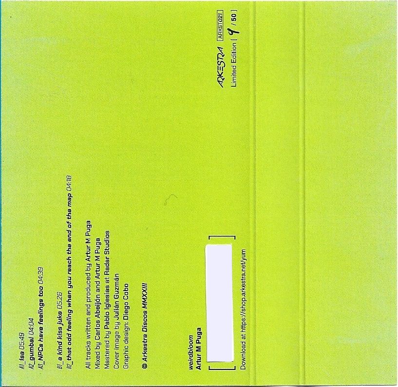 Artur M Puga - Weirdbloom | Arkestra Discos (ARKST021) - 2