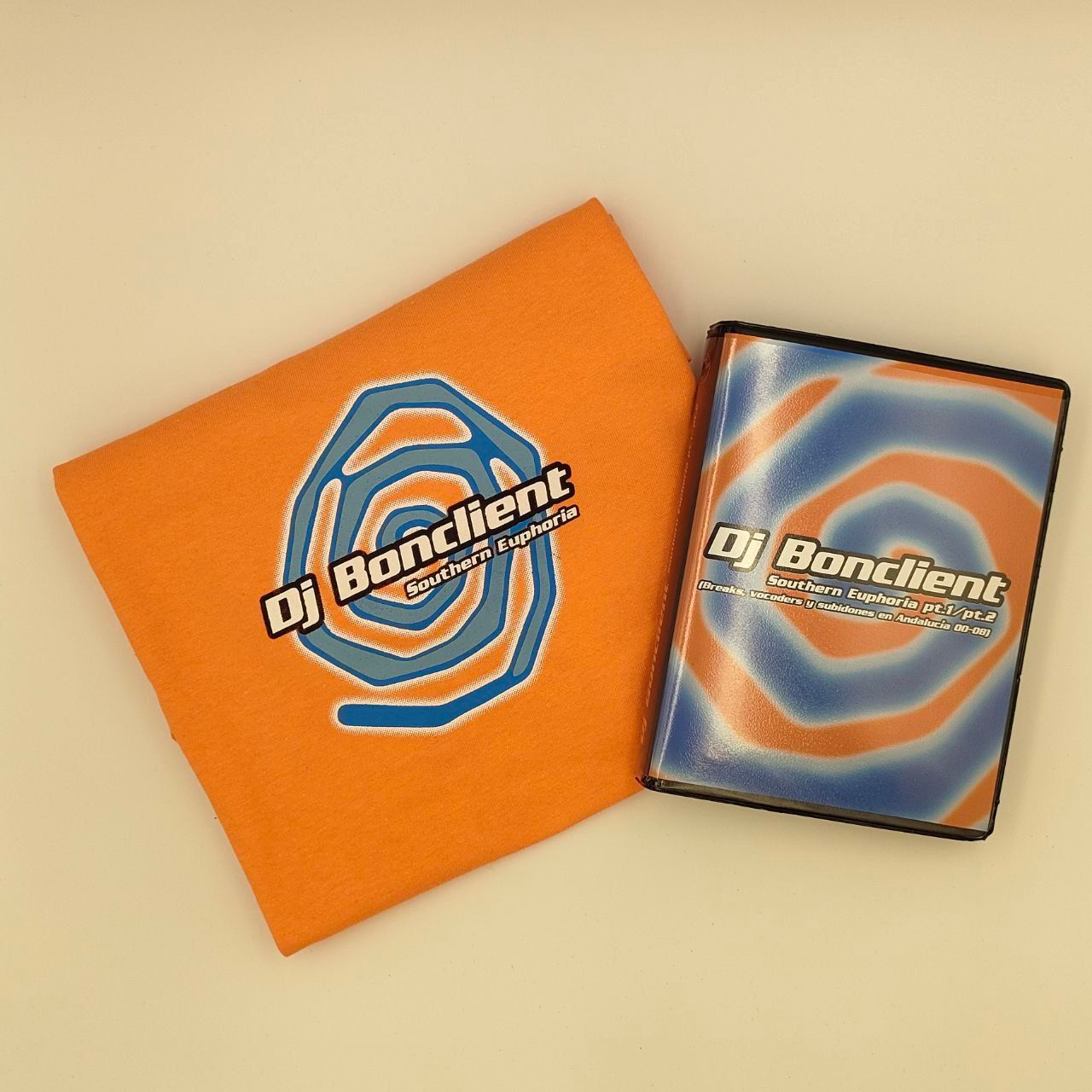 Dj BonClient - [PACK - TAPE & ORANGE TEE] Southern Euphoria pt.1/ pt.2 (Breaks, vocoders y subidones en Andalucía 00-08 ) | Discos Paradiso (DP002) - main