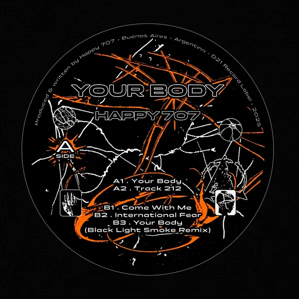 Happy707 - Your Body EP | D21 (D21007)