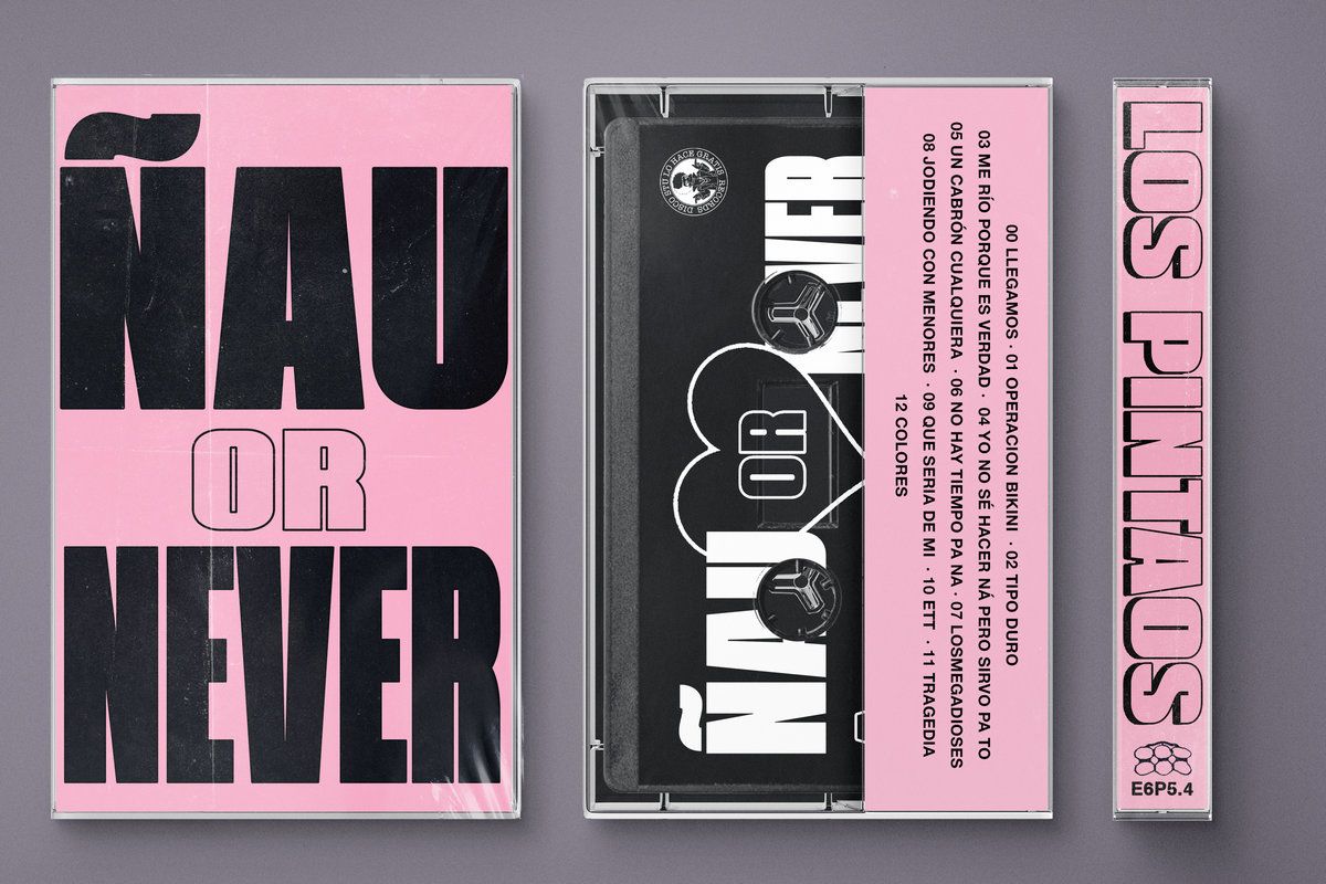 Los Pintaos - Ñau or Never | Empty 6 Pack Cassettes (E6P5.4) - 2
