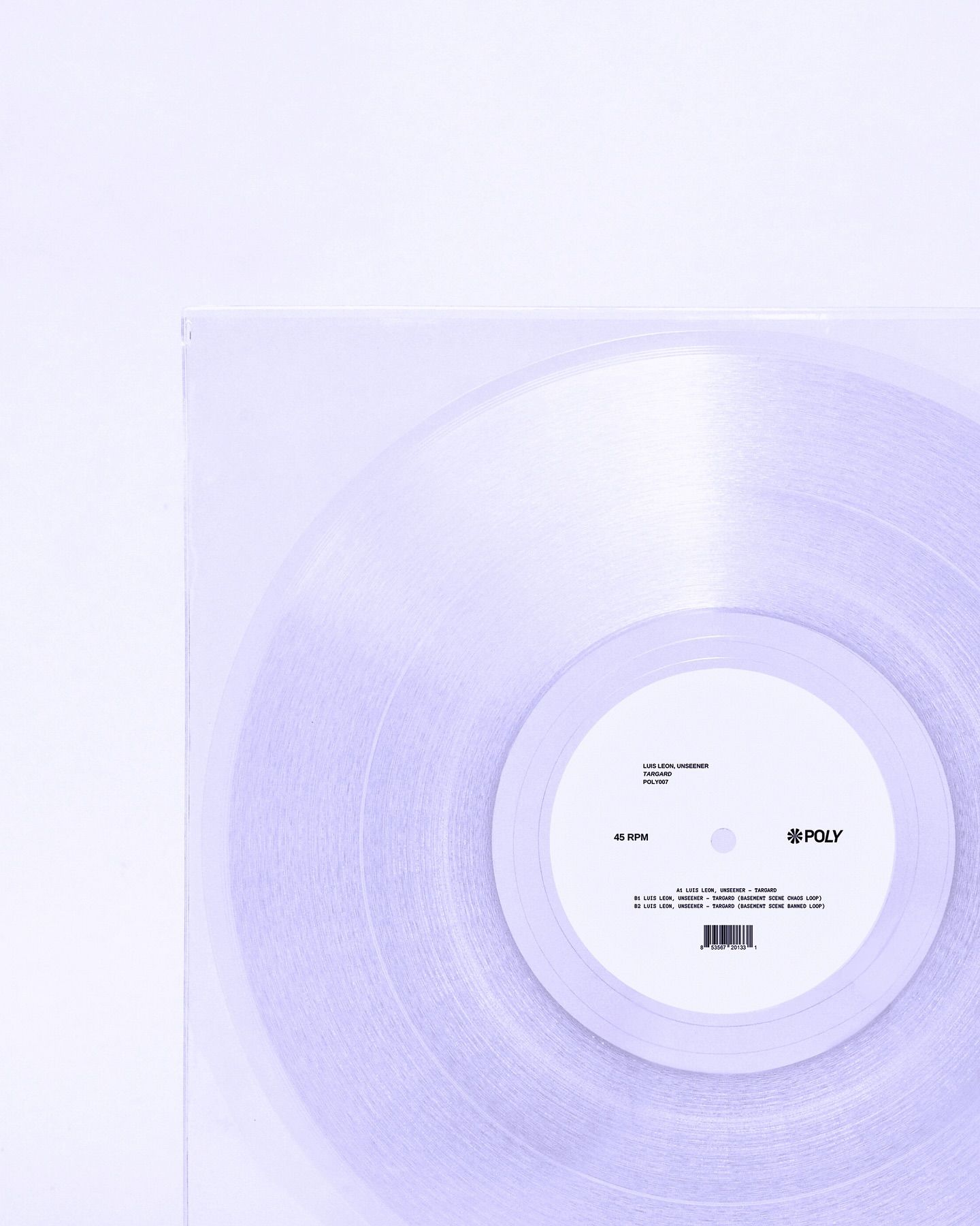 Luis Leon & Unseener - Targard | Polytheism (POLY007) - main Luis Leon & Unseener - Targard | Polytheism (POLY007) - main