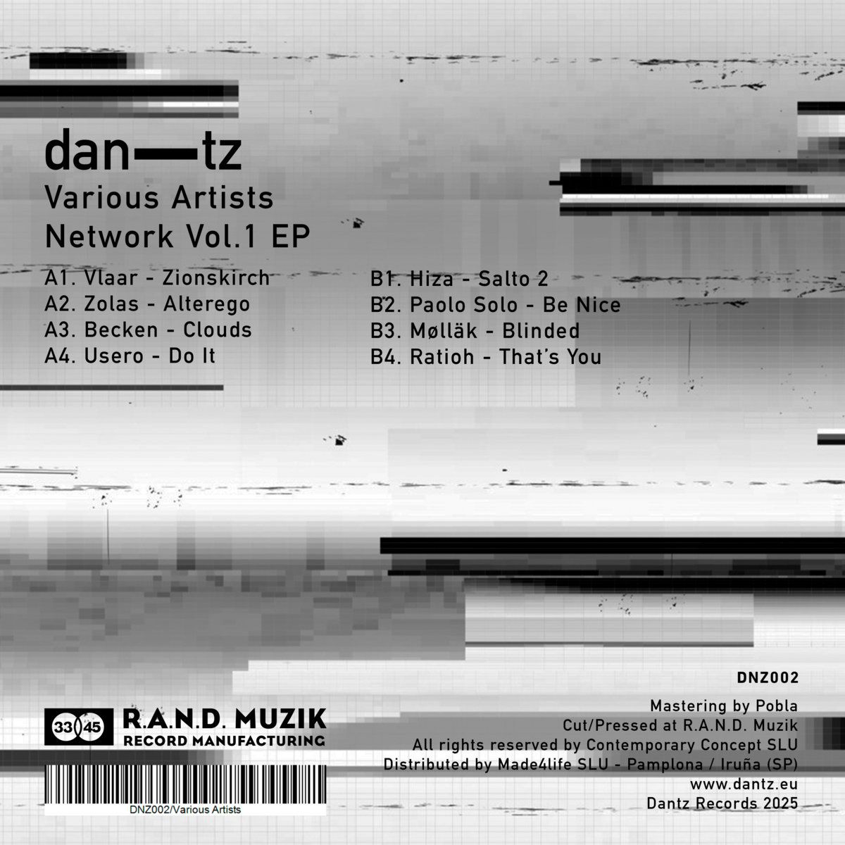 V.A. - Network Vol.1 | Dantz (DNZ002) - main