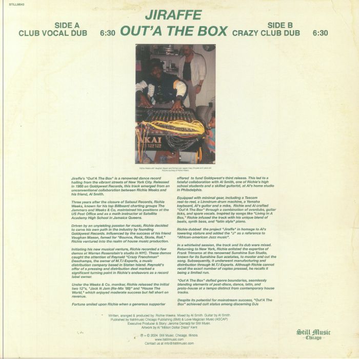 Jiraffe - Out'A The Box | Still Music (STILLM043) - 2