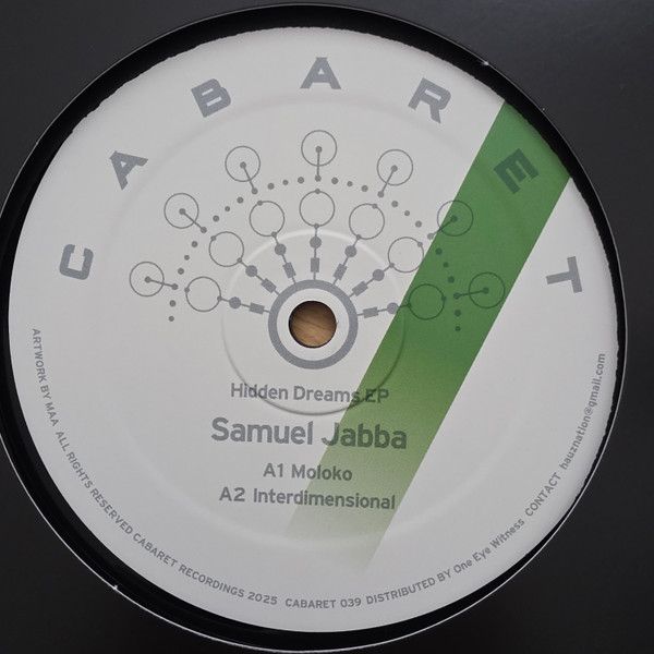 Samuel Jabba - Hidden Dreams | CABARET Recordings (CABARET039) - main