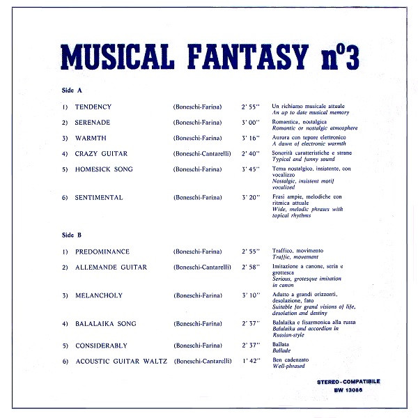 Musical Fantasy N°3