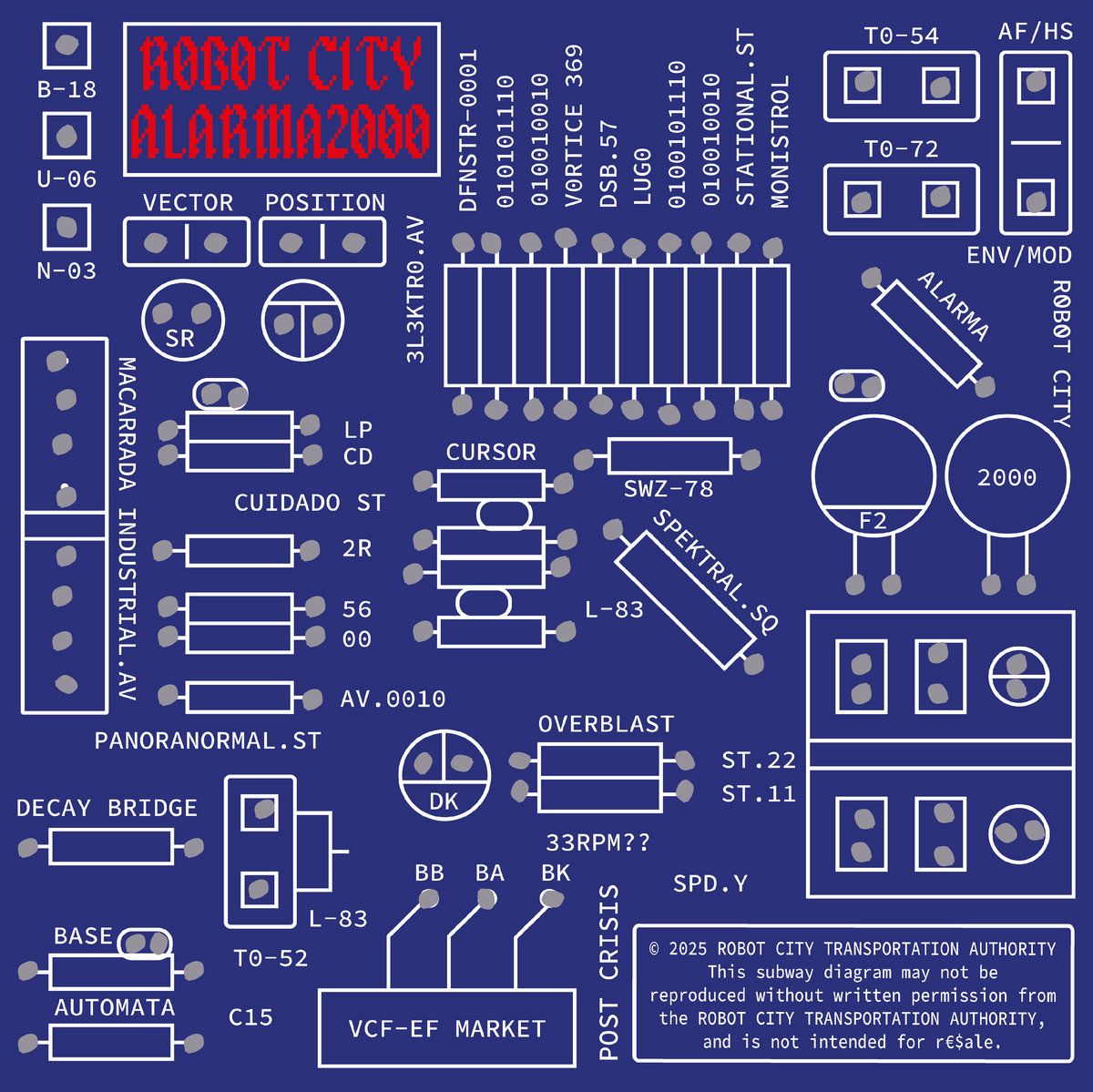 Robot City - Alarma 2000 | Defenestre Recordings (DFNSTR-0001) - main Robot City - Alarma 2000 | Defenestre Recordings (DFNSTR-0001) - main