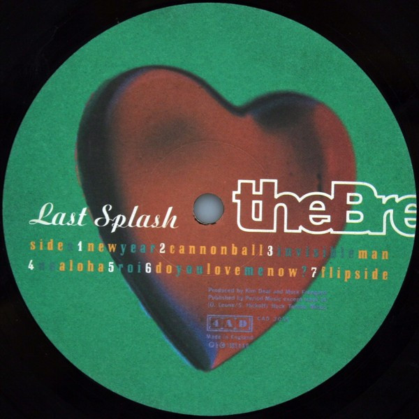 The Breeders - Last Splash | 4AD (CAD 3014) - 3