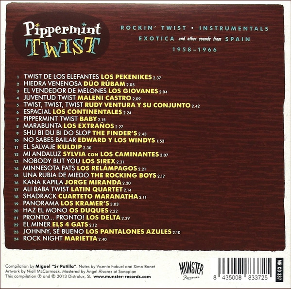 Pippermint Twist (Rockin' Twist - Instrumentals - Exotica And Other Sound From Spain 1958-1966)