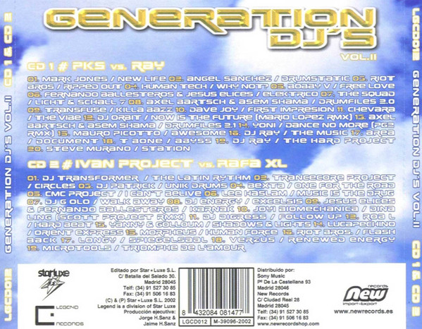 Generation Dj´s Vol II