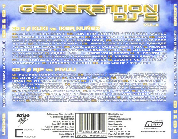 Generation Dj´s Vol II