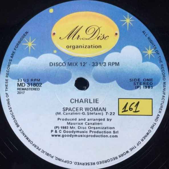 Charlie - Spacer Woman | Mr. Disc Organization (MD 31802) - main