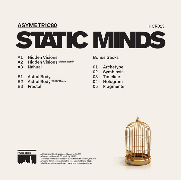 Asymetric80 - Static Minds | HC Records (HCR013) - 2