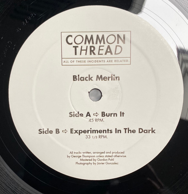 Burn It / Experiments In The Dark