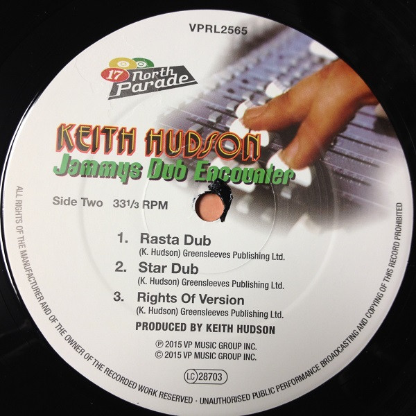 Keith Hudson - Jammys Dub Encounter | VP Records (VPRL2565) - 4 Keith Hudson - Jammys Dub Encounter | VP Records (VPRL2565) - 4