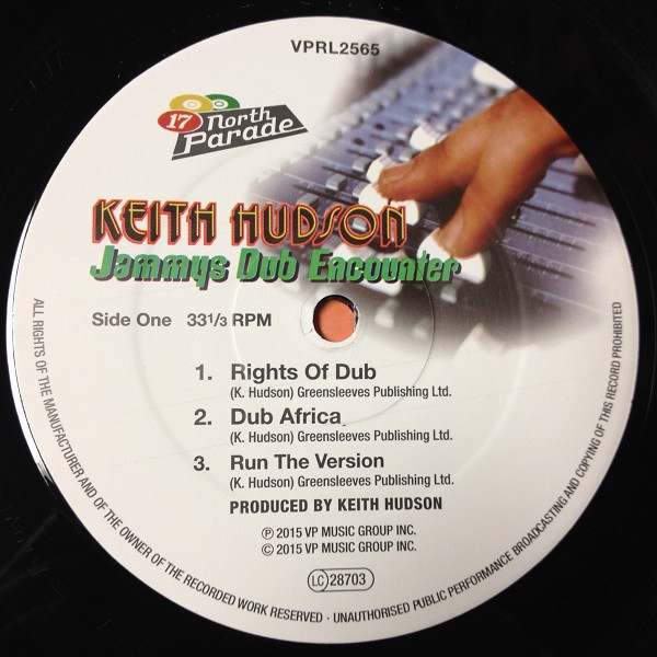 Keith Hudson - Jammys Dub Encounter | VP Records (VPRL2565) - 3 Keith Hudson - Jammys Dub Encounter | VP Records (VPRL2565) - 3