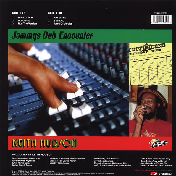 Keith Hudson - Jammys Dub Encounter | VP Records (VPRL2565) - 2 Keith Hudson - Jammys Dub Encounter | VP Records (VPRL2565) - 2