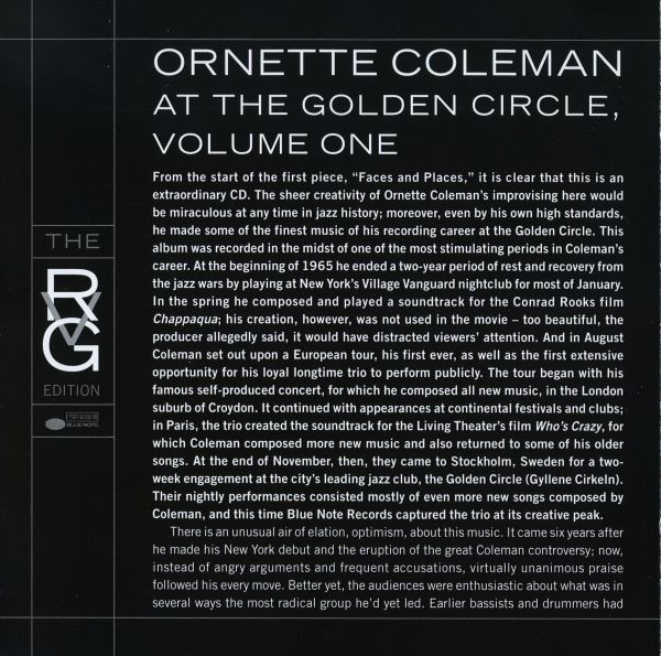 At The "Golden Circle" Stockholm - Volume One