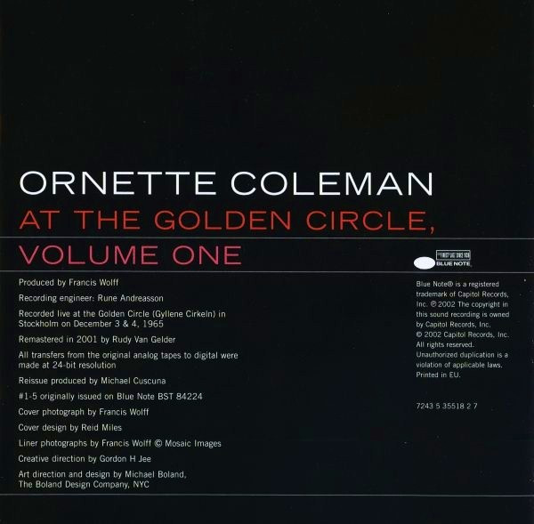 At The "Golden Circle" Stockholm - Volume One