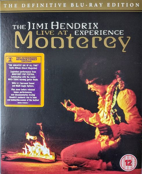 The Jimi Hendrix Experience - Live At Monterey BlueRay | Experience Hendrix (88985478869) - main