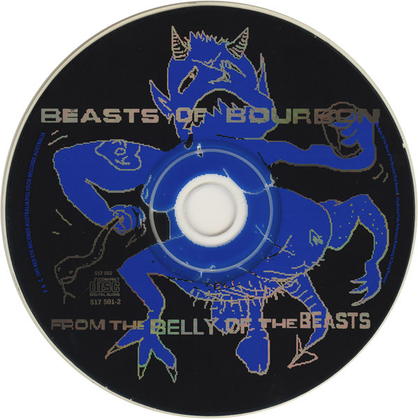 Beasts Of Bourbon - From The Belly Of The Beasts (Live 91 & 92 And Shit We Didn't Put Out The First Time) CD | Red Eye Records (RED CD 32) - 3 Beasts Of Bourbon - From The Belly Of The Beasts (Live 91 & 92 And Shit We Didn't Put Out The First Time) CD | Red Eye Records (RED CD 32) - 3