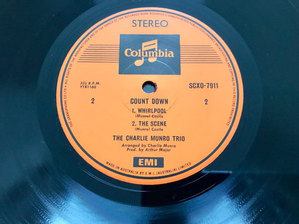 The Charlie Munro Jazz Orchestra - Count Down LP | Columbia (SCXO 7911) - 7