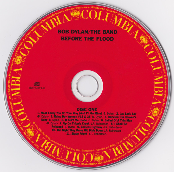 Bob Dylan / The Band - Before The Flood CD | Columbia (88697 34702 2) - 6