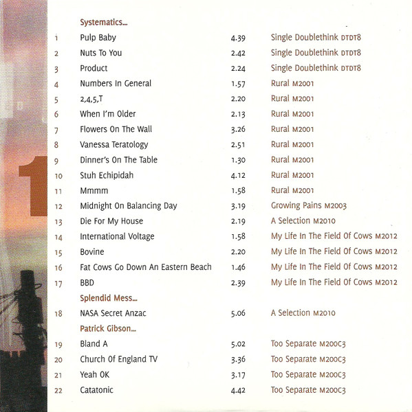Various - Terrace Industry: M Squared Box 1980-1983 CD BOX | Ascension Records (ANCD036) - 3 Various - Terrace Industry: M Squared Box 1980-1983 CD BOX | Ascension Records (ANCD036) - 3
