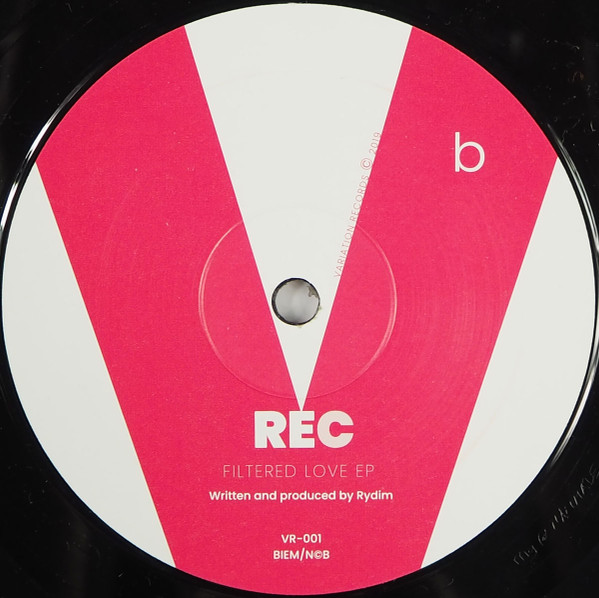Rydim - Filtered Love EP | Variation Records (VR-001) - 2 Rydim - Filtered Love EP | Variation Records (VR-001) - 2