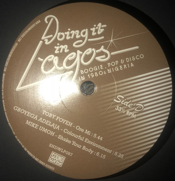 Doing It In Lagos (Boogie, Pop & Disco In 1980s Nigeria)