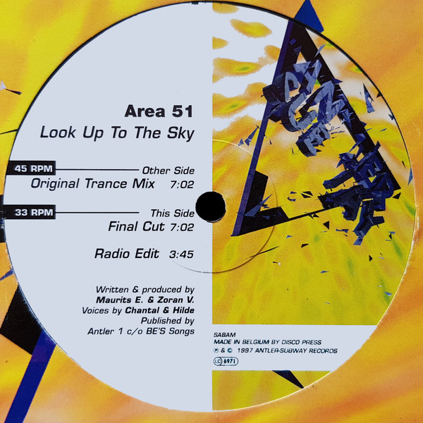 Area 51 - Look Up To The Sky | Antler-Subway (AS 5664) - 2
