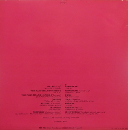 Various - New Rose Records | New Rose Records (ROSE 17) - 2