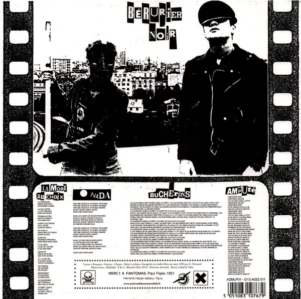 Bérurier Noir - Nada | Archives De La Zone Mondiale (AZMLP01) - 2