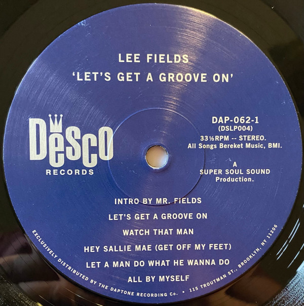 Lee Fields - Let's Get A Groove On | Desco Records (DSLP-004) - 3